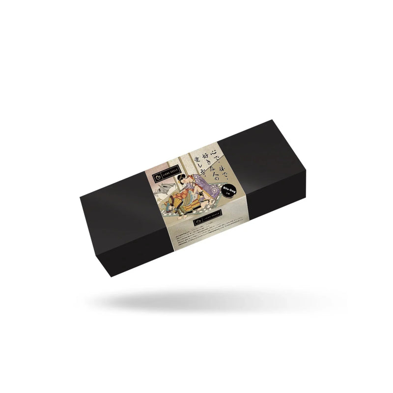 Liebe Seele - Samurai - Stoere Bit Gag met Messing Hardware - Zwart - Uit Japan