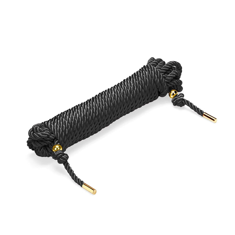 Liebe Seele - Silky Katoenen Shibari Bondagetouw - Zwart - Verkrijgbaar in 5 en 10 meter