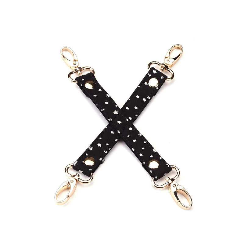Liebe Seele - Starry Nights - Bondageset - Zwart met Sterretjes - Superzachte Voering - 7 delen - Geimporteerd uit Japan