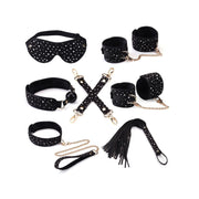Liebe Seele - Starry Nights - Bondageset - Zwart met Sterretjes - Superzachte Voering - 7 delen - Geimporteerd uit Japan