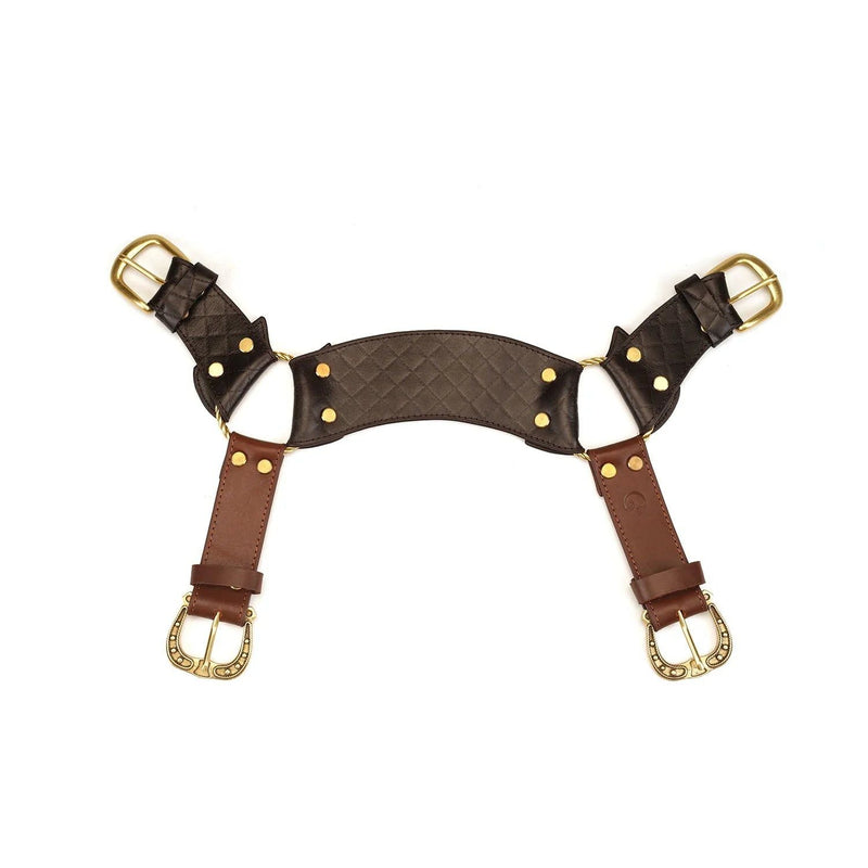 Liebe Seele - The Equestrian Leather Chest Harness - Leren Harnas Riemenbody