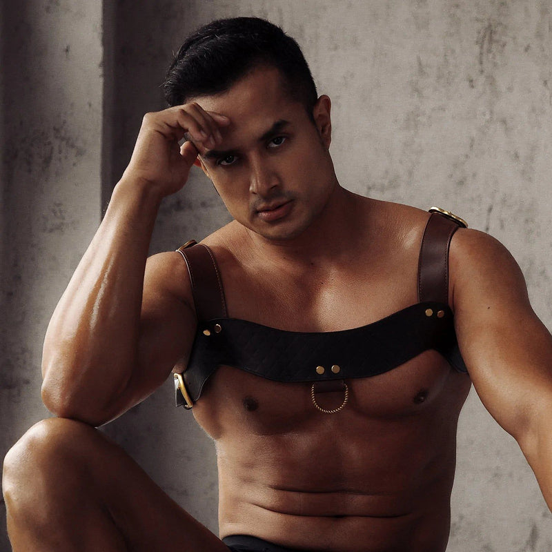 Liebe Seele - The Equestrian Leather Chest Harness - Leren Harnas Riemenbody