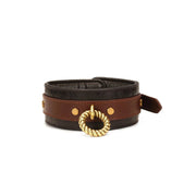 Liebe Seele - The Equestrian Leather Collar And Leash - Leren Halsband Met Ketting