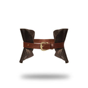 Liebe Seele - The Equestrian Leather Corset - Leren Corset