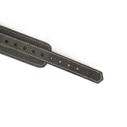 Liebe Seele - Warrior Princess - Stoere Lederen Collar met Messing Hardware - Zwart - Uit Japan
