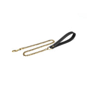 Liebe Seele - Warrior Princess - Stoere Lederen Collar met Messing Hardware - Zwart - Uit Japan