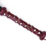 Liebe Seele - Wine Red - Luxe lederen Flogger - exclusief En handgemaakt In Japan