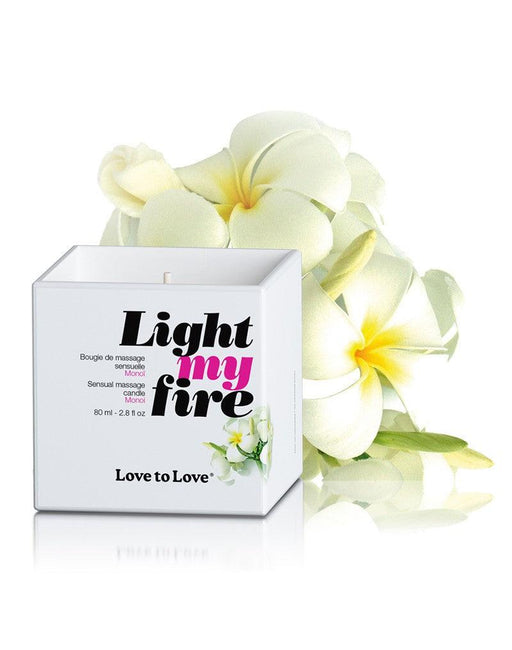 Light My Fire - Luscious Massagekaars - Gardenia