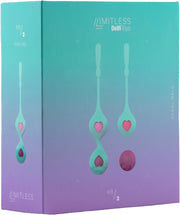 Limitless - KB2 - Vibrerende Vagina Balletjes Set - Turquoise-Erotiekvoordeel.nl