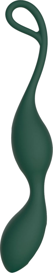 Limitless - KB4 - Vibrerende Vaginale Balletjes met Afstandsbediening - Groen-Erotiekvoordeel.nl