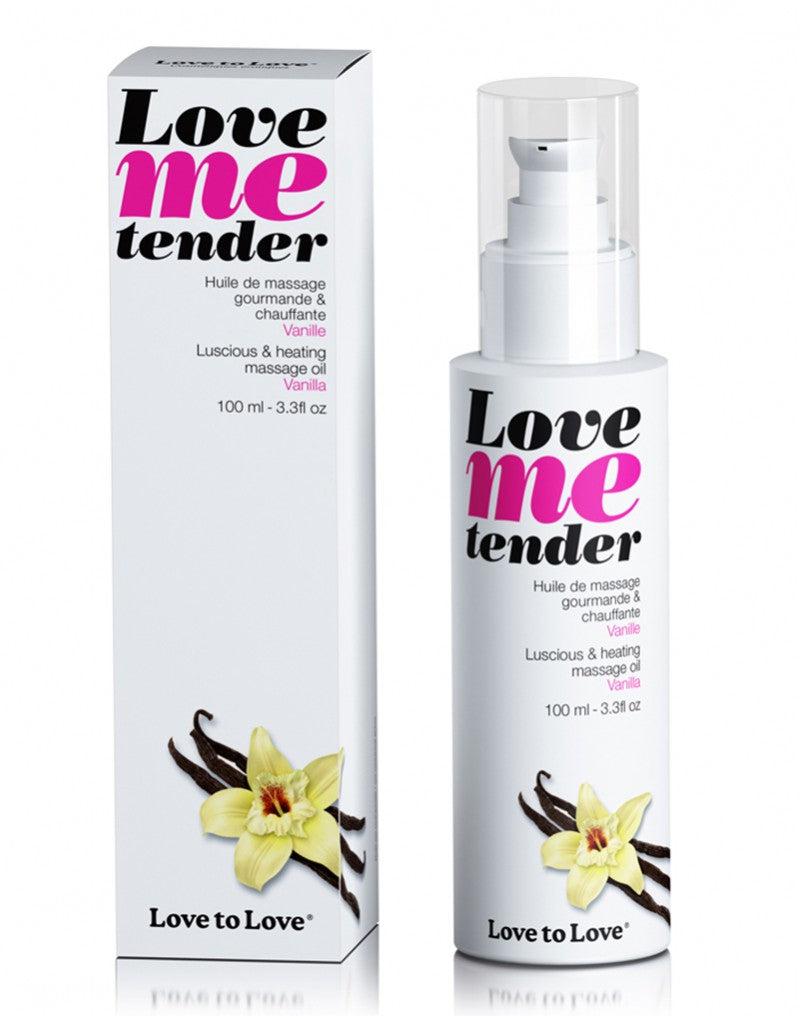 Love me Tender - Verwarmende Massageolie - Vanille