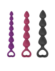 Love to Love - Bing Bang - Anaal Kralen Met Hartvormig Handvat - Roze - Maat M
