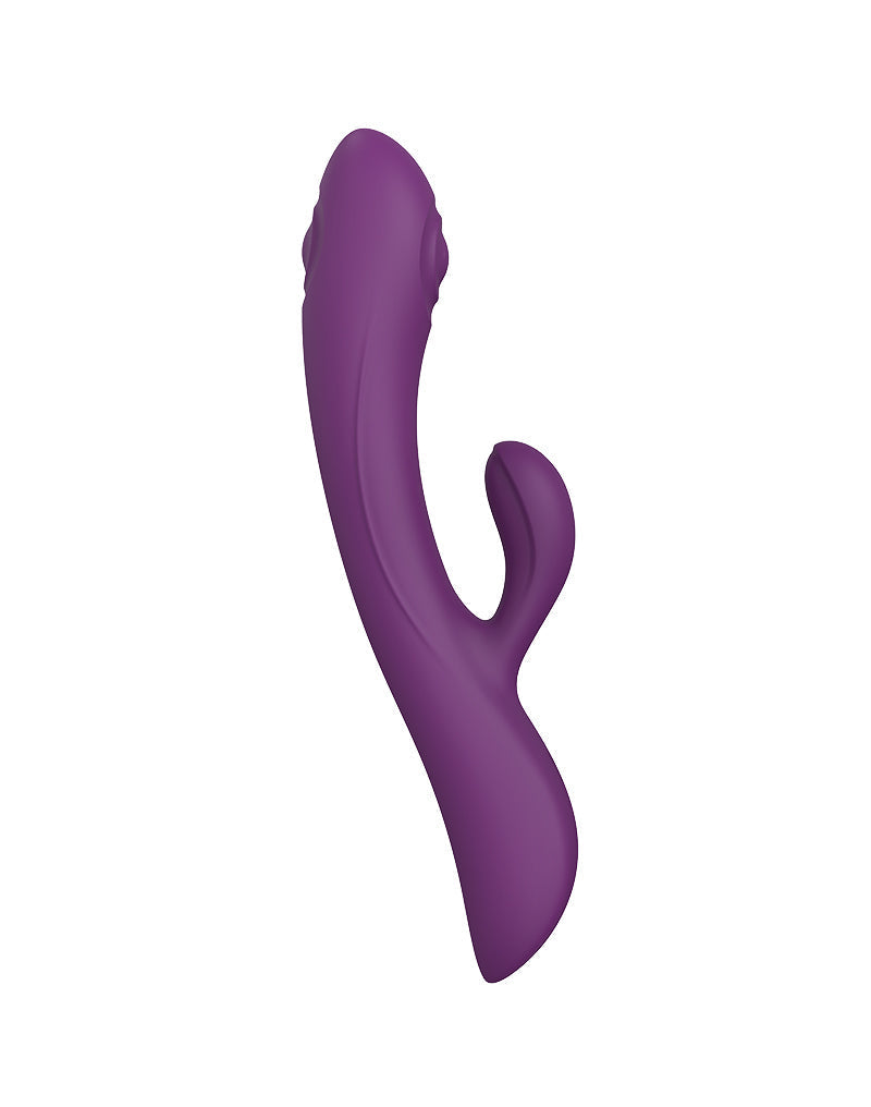 Love to Love - Bunny & Clyde - Rabbit Vibrator Met Tapping Functie - Paars
