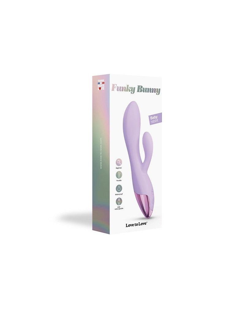 Love to Love - Funky Bunny - Rabbit Vibrator - Lila