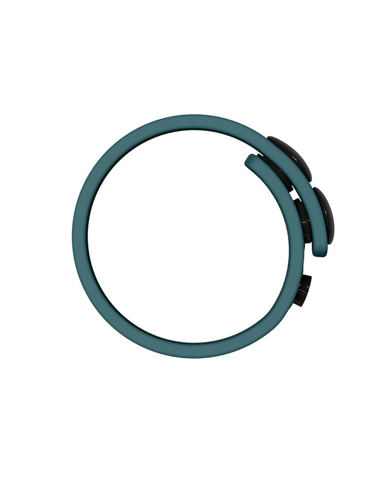 Love to Love - Hero - Verstelbare Siliconen Cockring - Blauwgroen