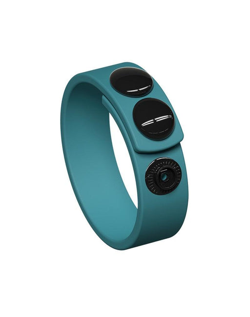 Love to Love - Hero - Verstelbare Siliconen Cockring - Blauwgroen