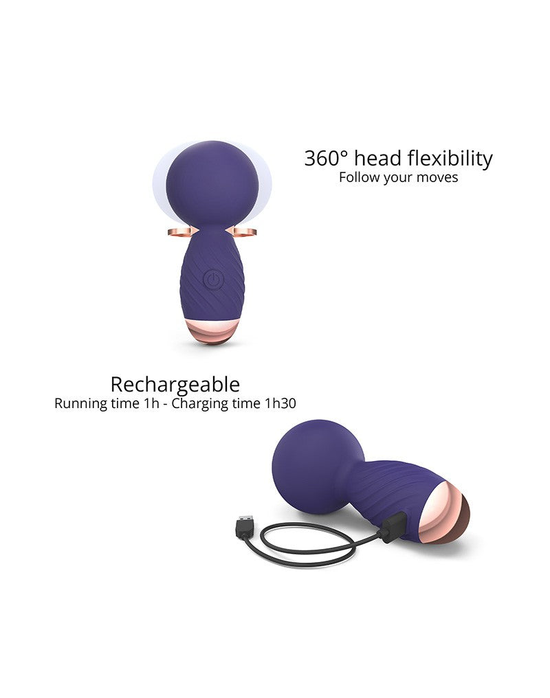 Love to Love - Itsy Bitsy - Mini Wand Vibrator - Paars
