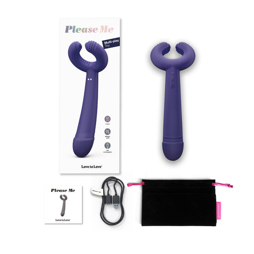 Love to Love - Please Me - Multi Vibrator - Paars