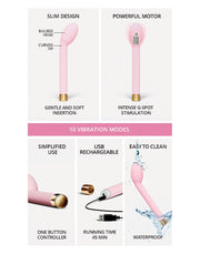 Love to Love - O.M.G. - G-spot Vibrator - Roze