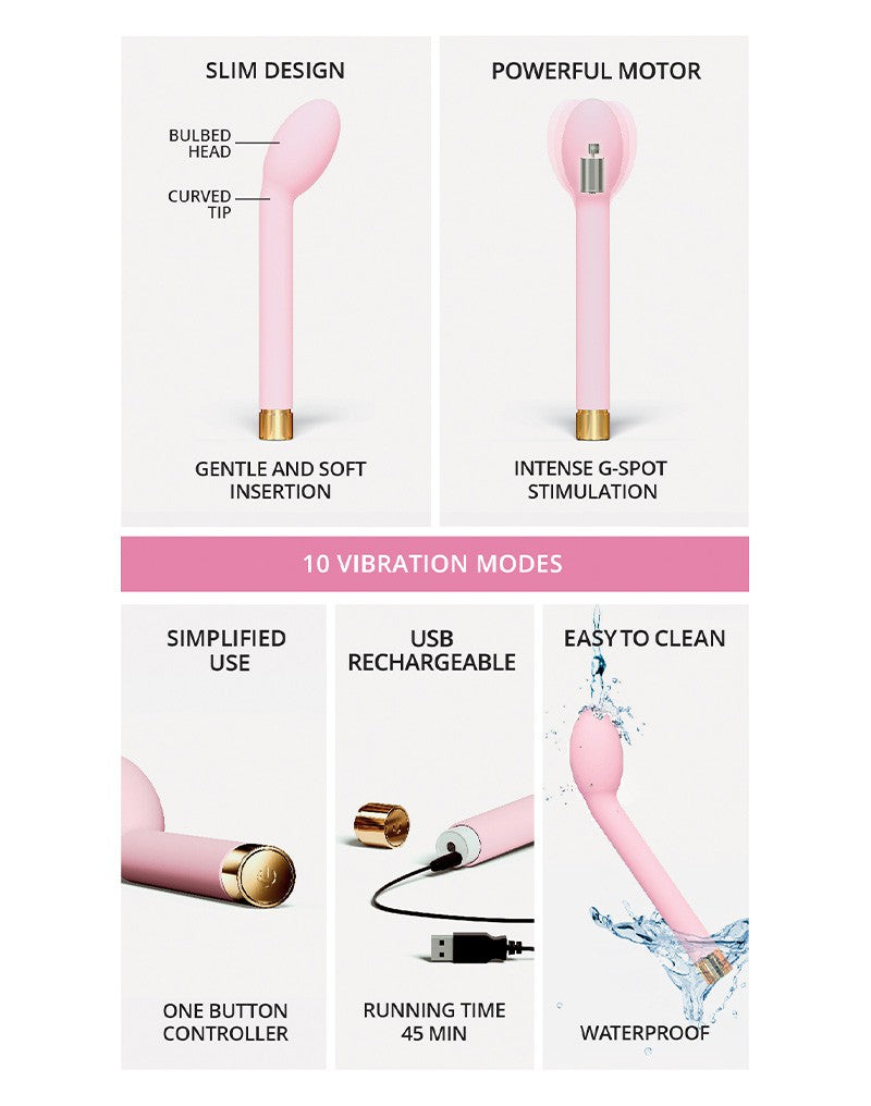 Love to Love - O.M.G. - G-spot Vibrator - Roze