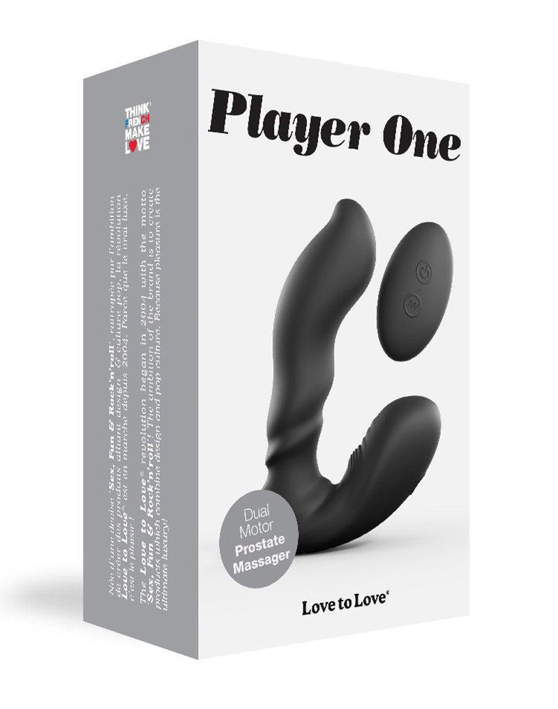 Love to Love - Player One - Prostaat Vibrator Met Remote Control