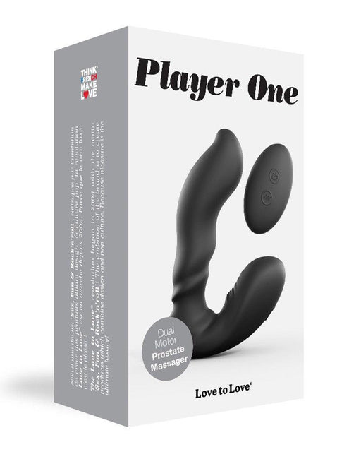 Love to Love - Player One - Prostaat Vibrator Met Remote Control