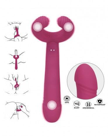 Love to Love - Please Me - Multi Vibrator - Diep Roze