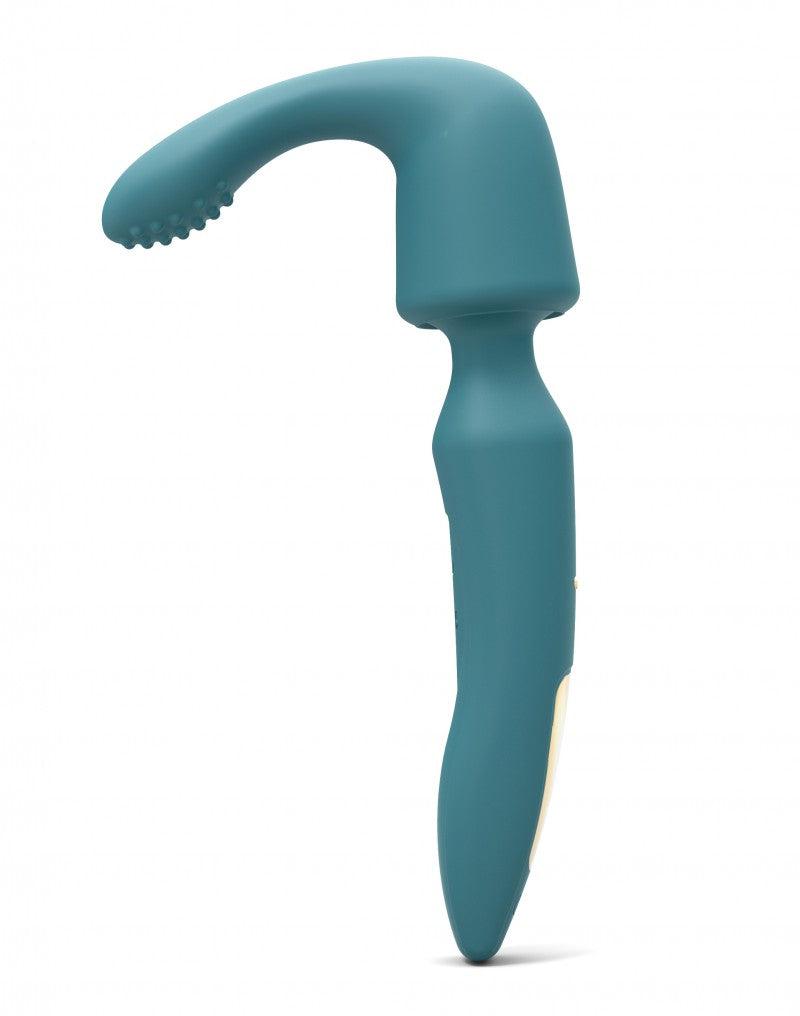 Love to Love - R-Evolution Wand Vibrator Set - 2 verwisselbare opzetstukken - Turquoise