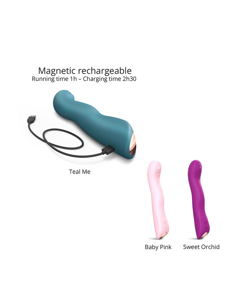 Love to Love - Swap - P-spot & G-spot Vibrator Met Tapping Functie - Blauw