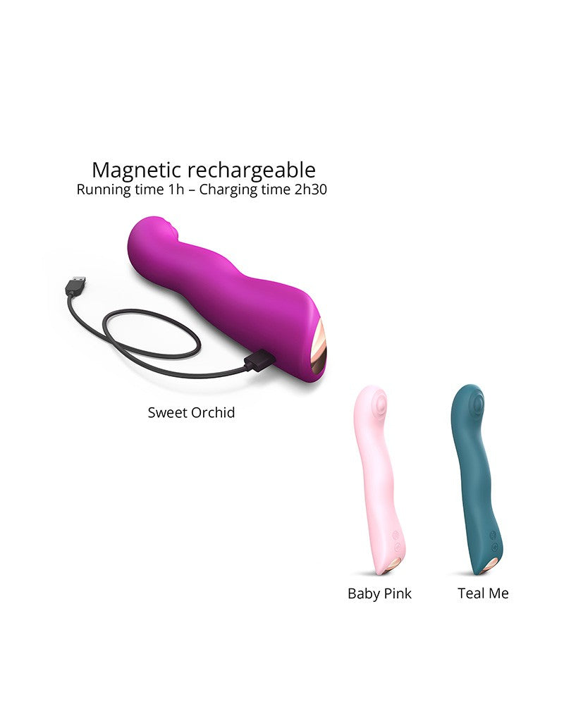 Love to Love - Swap - P-spot & G-spot Vibrator - Met Tapping Functie - Dieproze