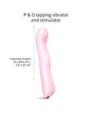 Love to Love - Swap - P-spot & G-spot Vibrator - Met Tapping Functie - Lichtroze