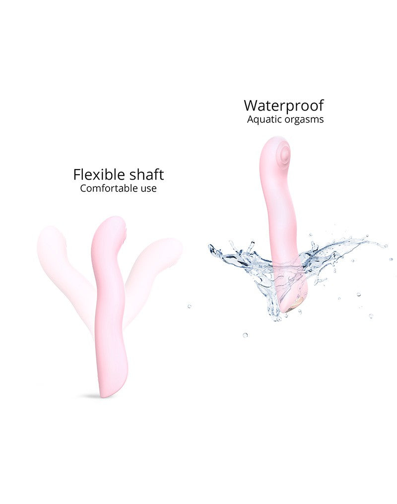 Love to Love - Swap - P-spot & G-spot Vibrator - Met Tapping Functie - Lichtroze