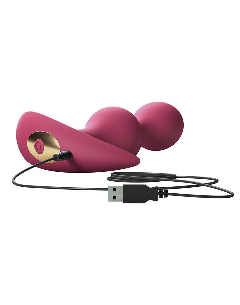 Love to Love - Twinny Bud - Buigbare Vibrerende Buttplug - Roze