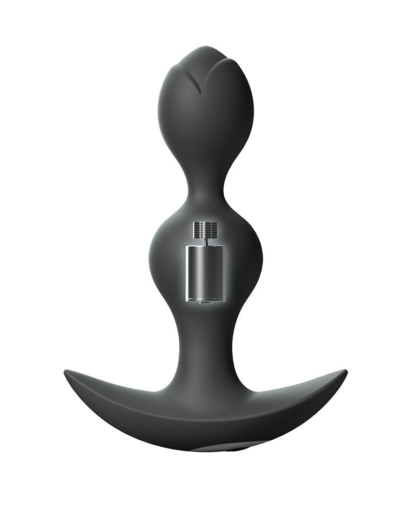 Love to Love - Twinny Bud - Buigbare Vibrerende Buttplug - Zwart