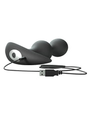 Love to Love - Twinny Bud - Buigbare Vibrerende Buttplug - Zwart