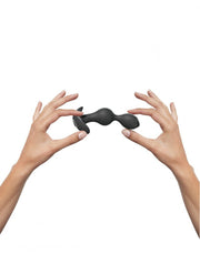 Love to Love - Twinny Bud - Buigbare Vibrerende Buttplug - Zwart