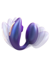 Love to Love - Wonderlover - Luchtdruk Vibrator en G-spot Vibrerend Eitje - Paars