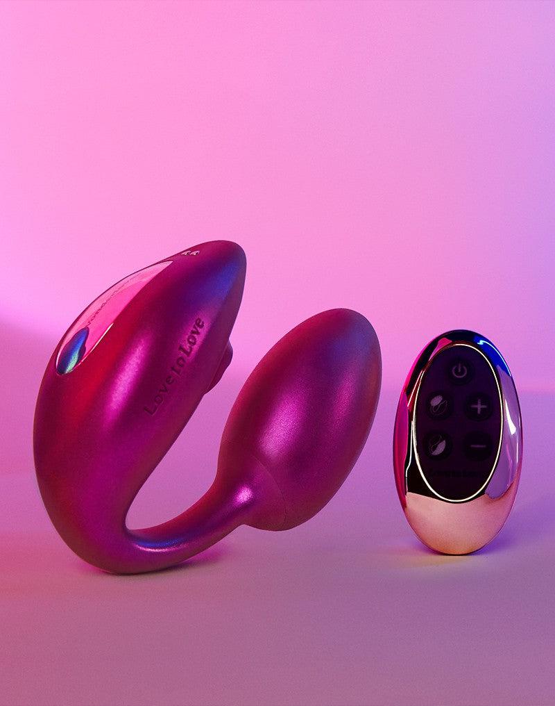 Love to Love - Wonderlover - Luchtdruk Vibrator en G-spot Vibrerend Eitje - Roze