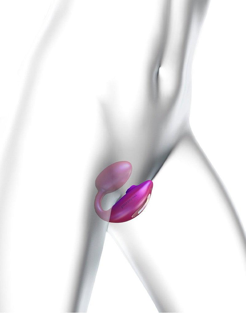 Love to Love - Wonderlover - Luchtdruk Vibrator en G-spot Vibrerend Eitje - Roze
