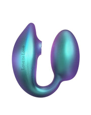 Love to Love - Wonderlover - Luchtdruk Vibrator en G-spot Vibrerend Eitje - Turquoise