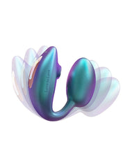 Love to Love - Wonderlover - Luchtdruk Vibrator en G-spot Vibrerend Eitje - Turquoise
