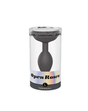 Love to Love - Open Roos Buttplug - Maat L - Zwart