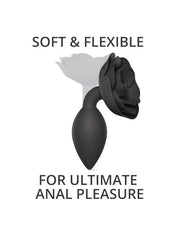 Love to Love - Open Roos Buttplug - Maat L - Zwart