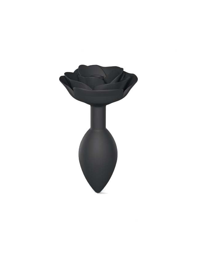 Love to Love - Open Roos Buttplug - Maat L - Zwart