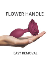 Love to Love - Open Roos Buttplug - Maat M - Rood