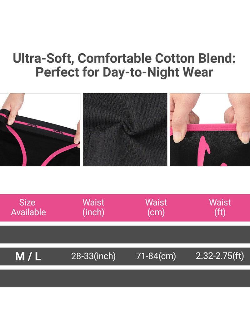 LoveToy - Slut - Bedrukt Vibrerend Sexy Slipje - Zwart