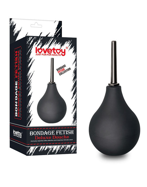 LoveToy - Bondage Fetish DeLuxe - Anaal Douche - Zwart