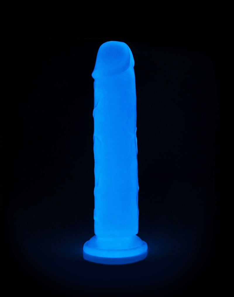 LoveToy - Lumino Play - Dildo - 21 cm - Glow In The Dark