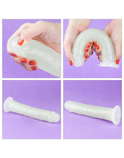 LoveToy - Lumino Play - Dildo - 21 cm - Glow In The Dark