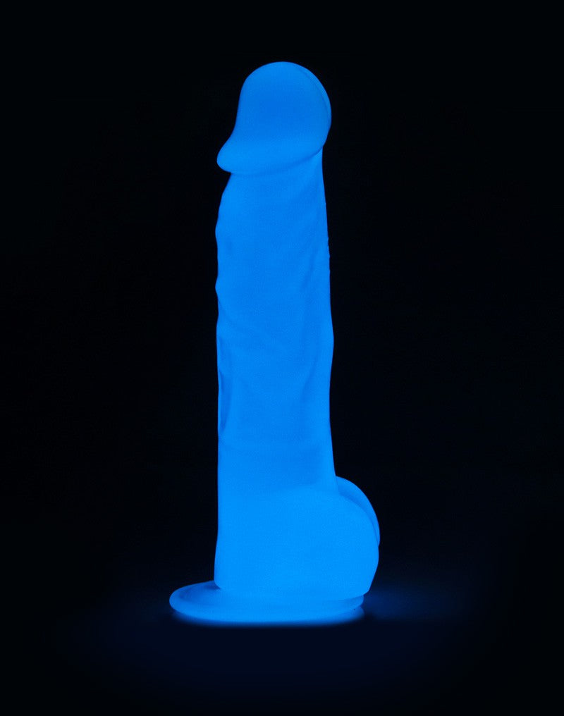 LoveToy - Lumino Play - Dildo - 21.5 cm - Glow In The Dark